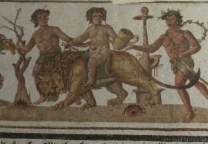 Lion mosaic El Djem